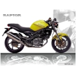 cagiva raptor yellow